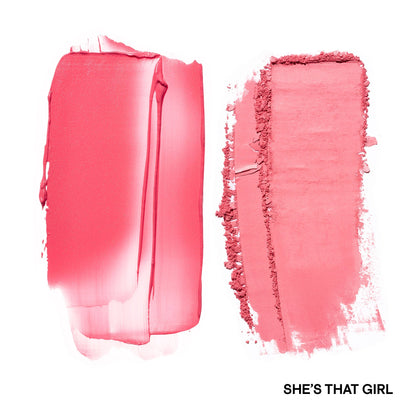 Mini Major Headlines Double-Take Crème & Powder Blush Duo