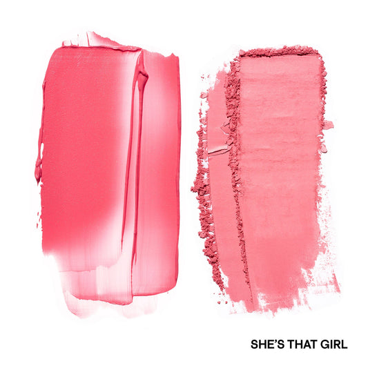 Mini Major Headlines Double-Take Crème & Powder Blush Duo