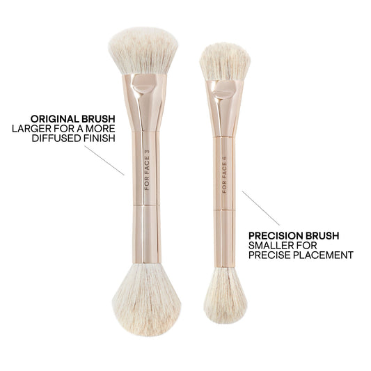 Dual-Ended Blush Brush