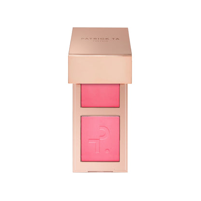 Mini Major Headlines Double-Take Crème & Powder Blush Duo